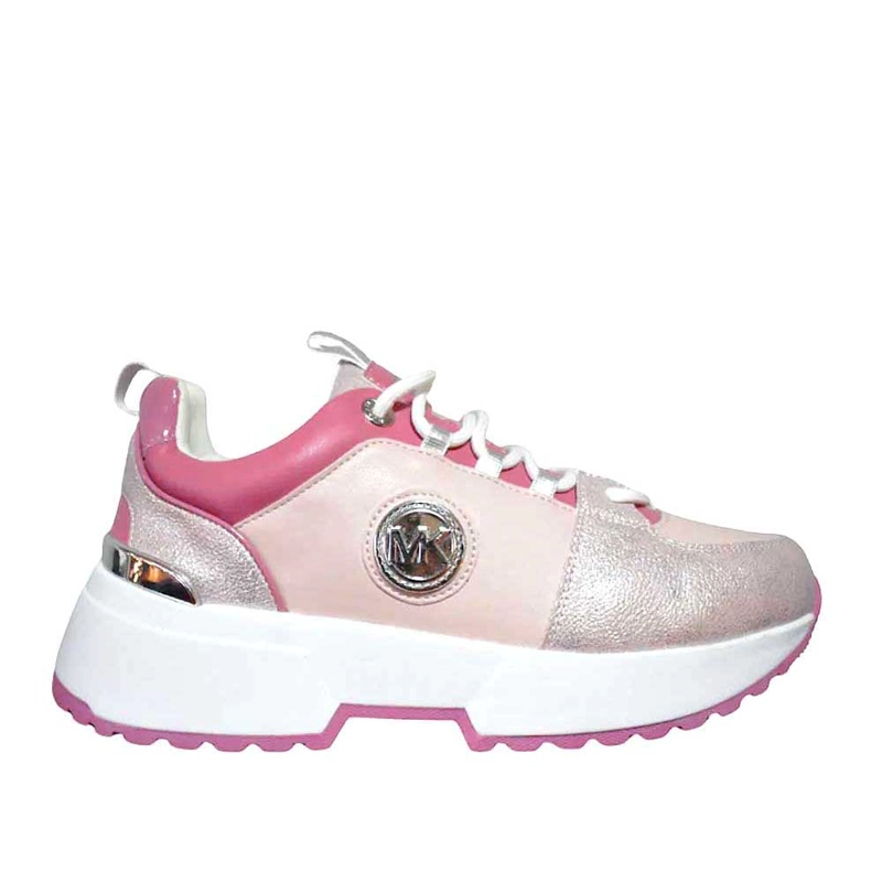 ZAPATILLA MUJER MICHAEL KORS ORIGINAL COSMO LOGO SMOKEY ROSE - 1