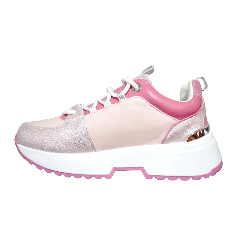 ZAPATILLA MUJER MICHAEL KORS ORIGINAL COSMO LOGO SMOKEY ROSE - 2
