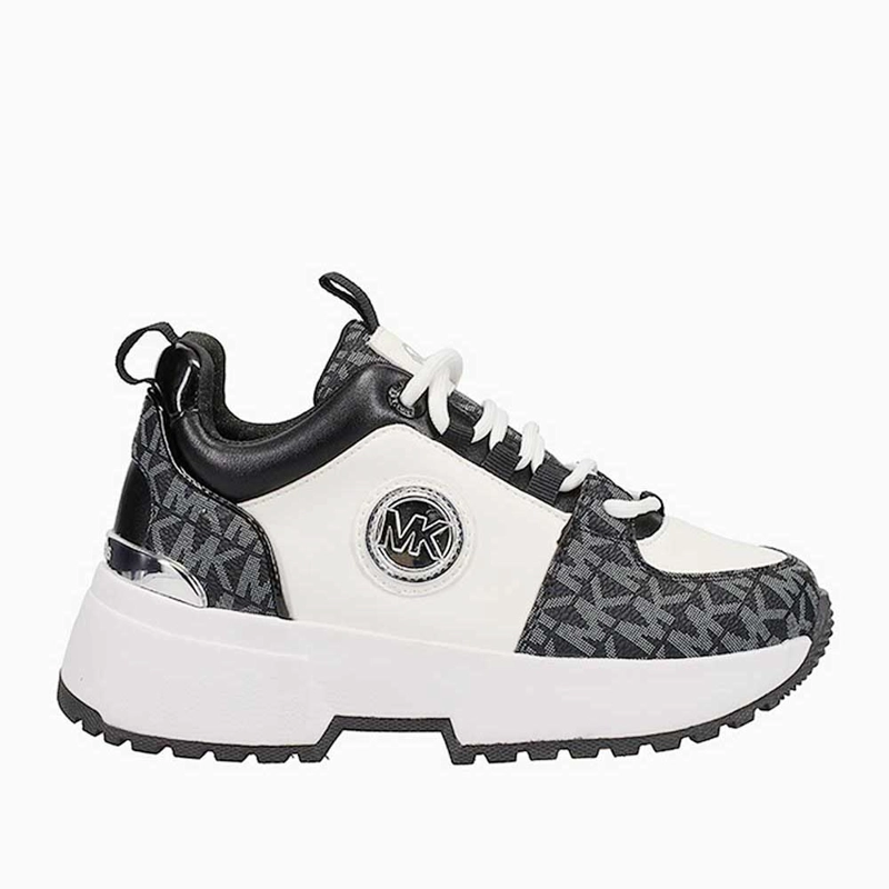 ZAPATILLA MUJER MICHAEL KORS ORIGINAL COSMO LOGO NEGRO - 1