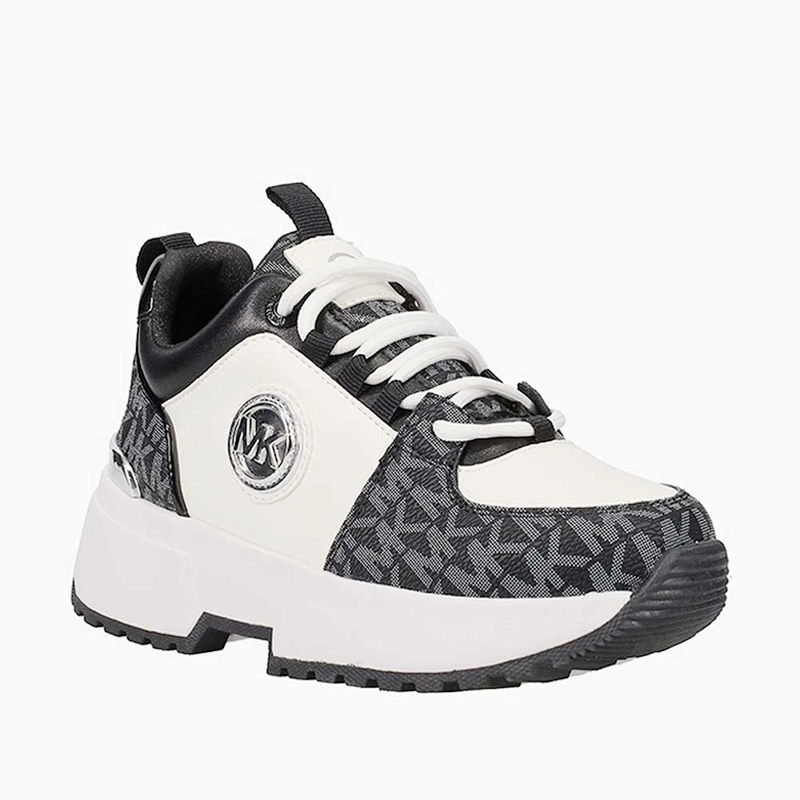 ZAPATILLA MUJER MICHAEL KORS ORIGINAL COSMO LOGO NEGRO - 2