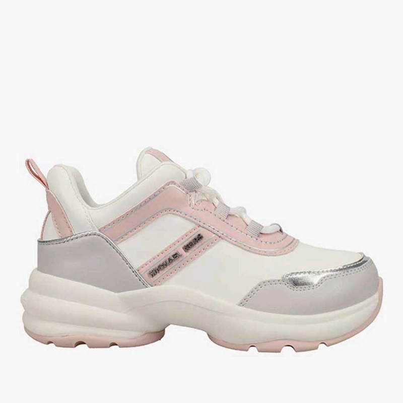 ZAPATILLA MUJER MICHAEL KORS ORIGINAL OLYMPIA SMOKEY ROSADO DENIM - 1