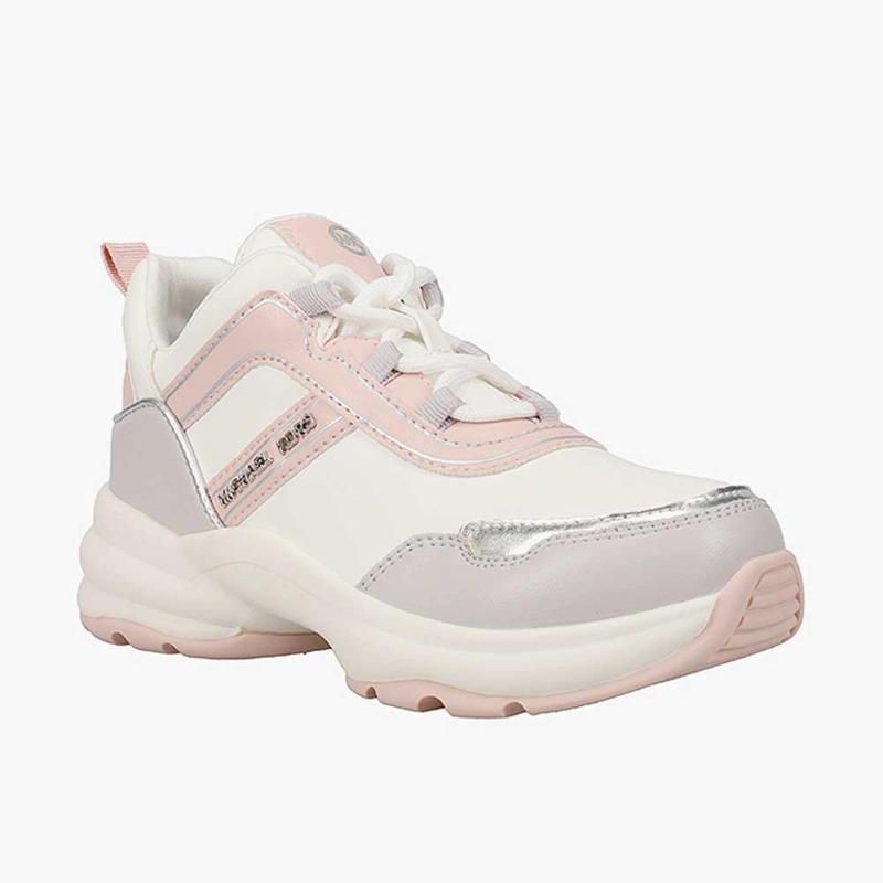 ZAPATILLA MUJER MICHAEL KORS ORIGINAL OLYMPIA SMOKEY ROSADO DENIM - 2