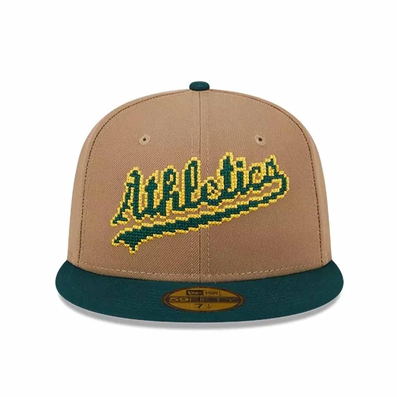 JOCKEY GORRA NEW ERA CLASSIC 8-BIT WDMRK 21422 OAKATH KHK - 1