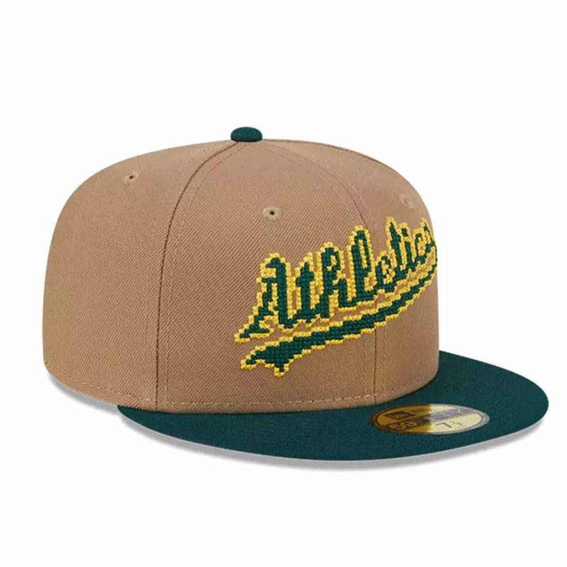 JOCKEY GORRA NEW ERA CLASSIC 8-BIT WDMRK 21422 OAKATH KHK - 2