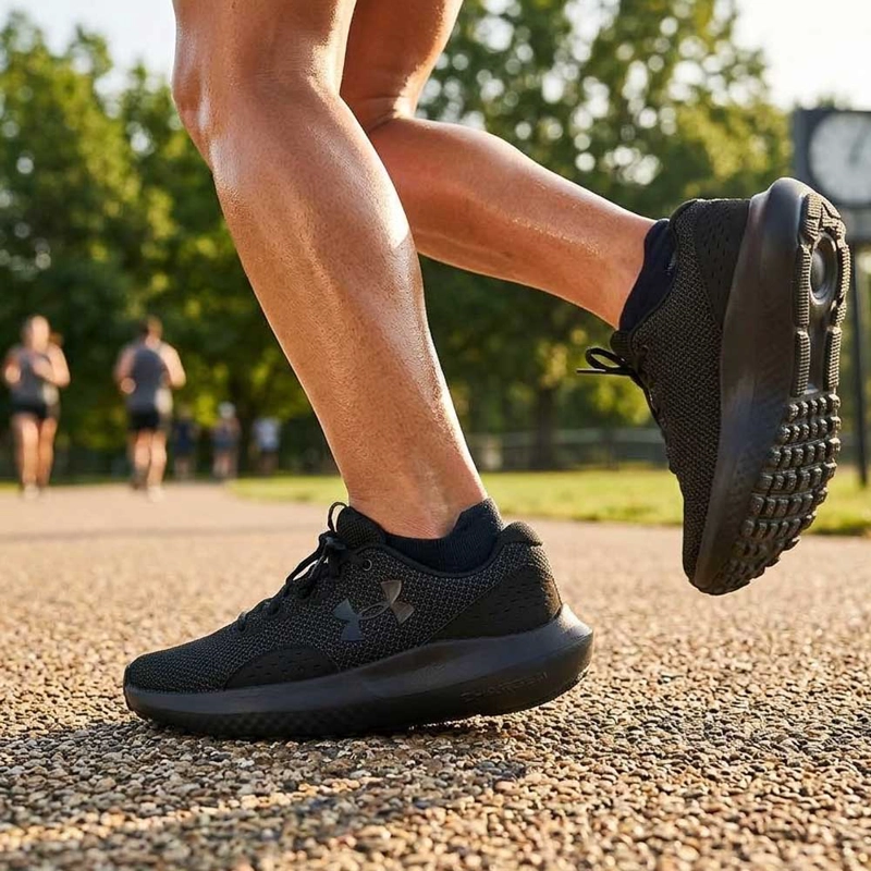 ZAPATILLA RUNNING MUJER UNDER ARMOUR SURGE 4 FULL NEGRO - 2