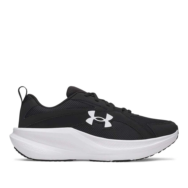 ZAPATILLA RUNNING HOMBRE UA ASSERT 11 NEGRO BLANCO - 1