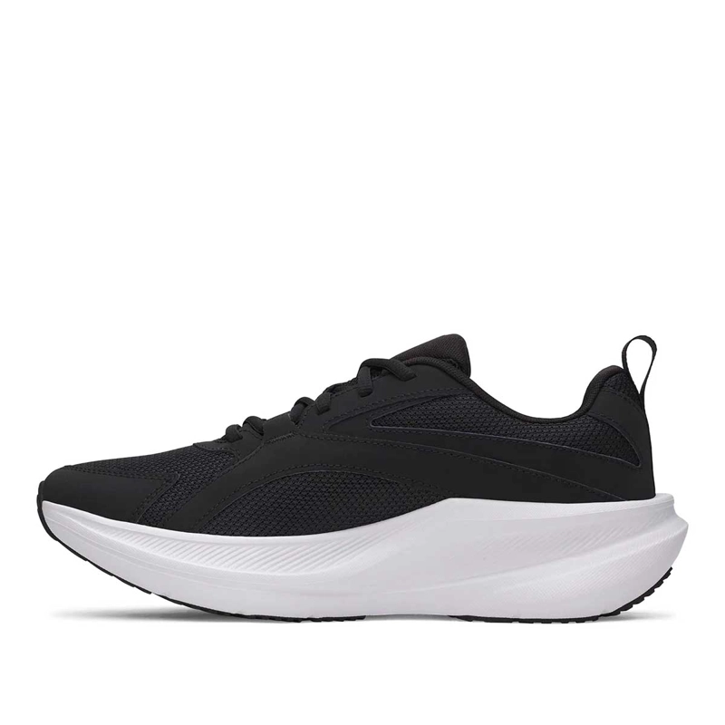 ZAPATILLA RUNNING HOMBRE UA ASSERT 11 NEGRO BLANCO - 2