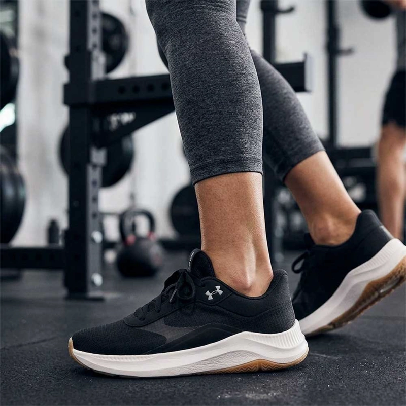 ZAPATILLA TRAINING MUJER UA AURORA 3 NEGRO BLANCO - 6