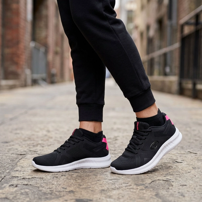 ZAPATILLAS MUJER URBANO SPALDING  ZFF2014 NEGRO - 5
