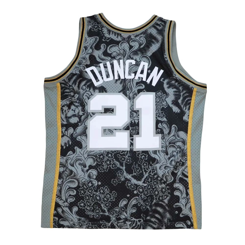CAMISETA NBA CNY 4.0 SWINGMAN JERSEY SAN ANTONIO SPURS 1998 TIM DUNCAN - 2