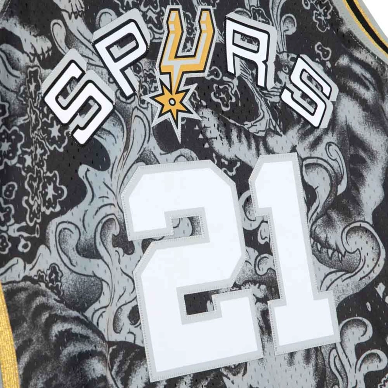 CAMISETA NBA CNY 4.0 SWINGMAN JERSEY SAN ANTONIO SPURS 1998 TIM DUNCAN - 3