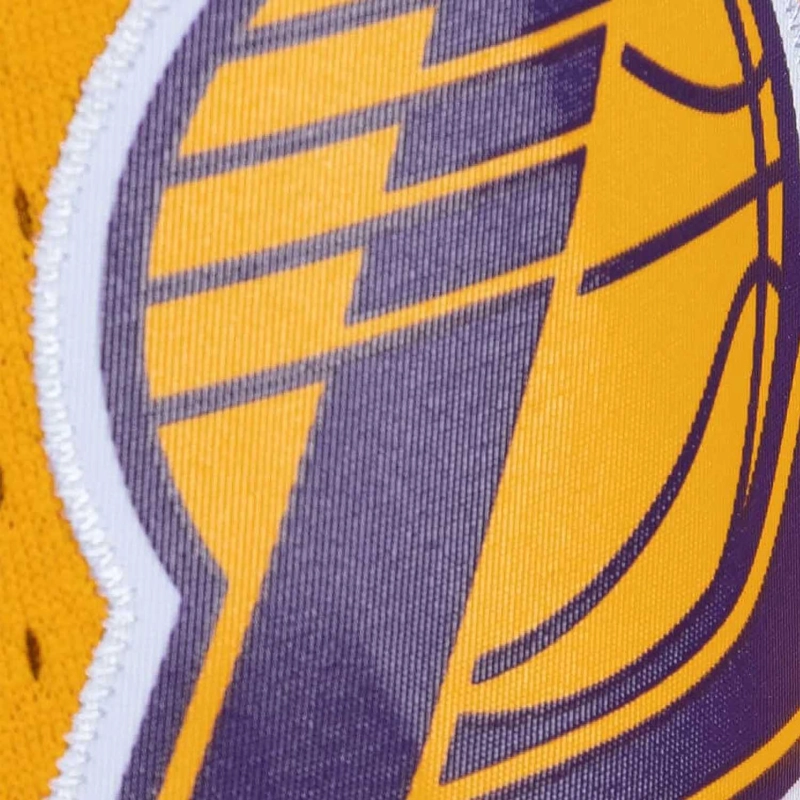 SHORT LOS ANGELES LAKERS MITCHELL & NESS MARBLE AMARILLO/MORADO - 2