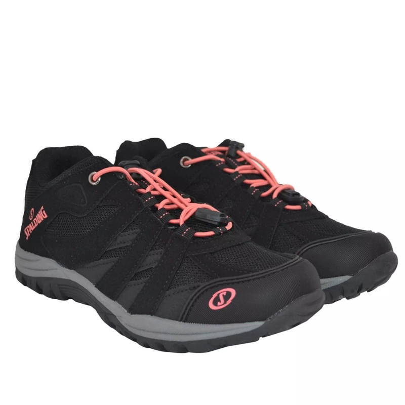 ZAPATILLAS MUJER OUTDOOR SPALDING ZFO3008 NEGRO ROSADO - 3