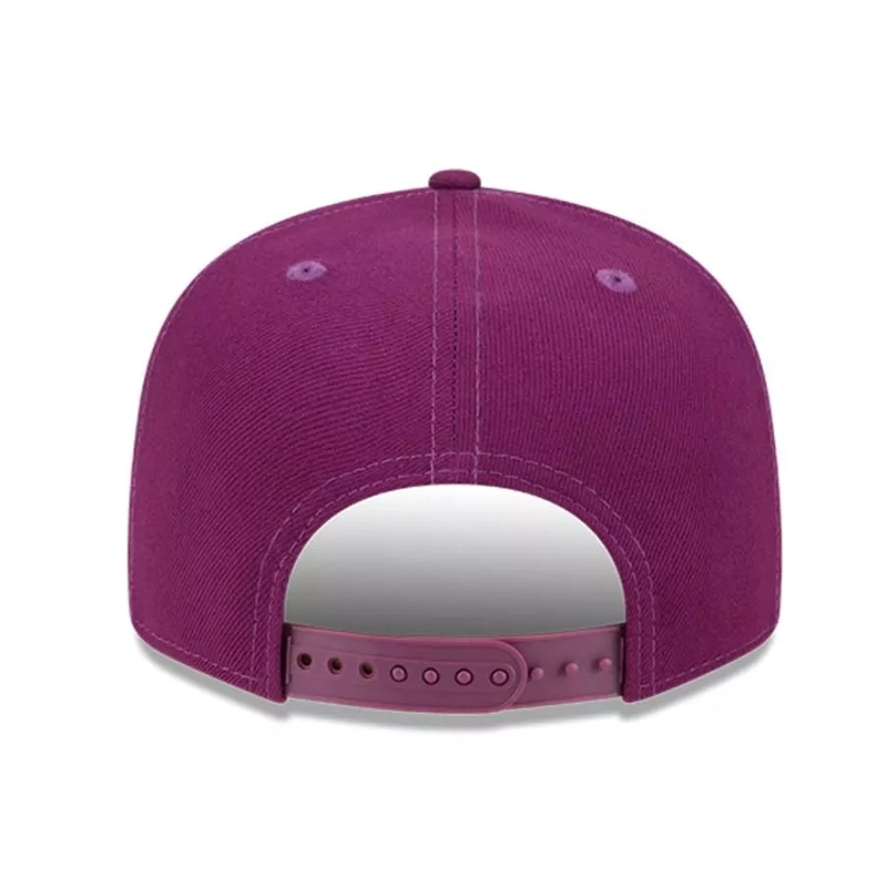 JOCKEY GORRA NEW ERA 9FIFTY MIAMI HEAT COLOR PACK DARK PURPLE - 4
