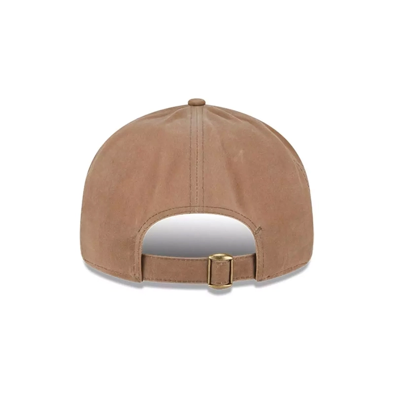 JOCKEY GORRA NEW ERA 9FIFTY LOS ANGELES DODGERS MLB WAXED CANVAS BEIGE - 3
