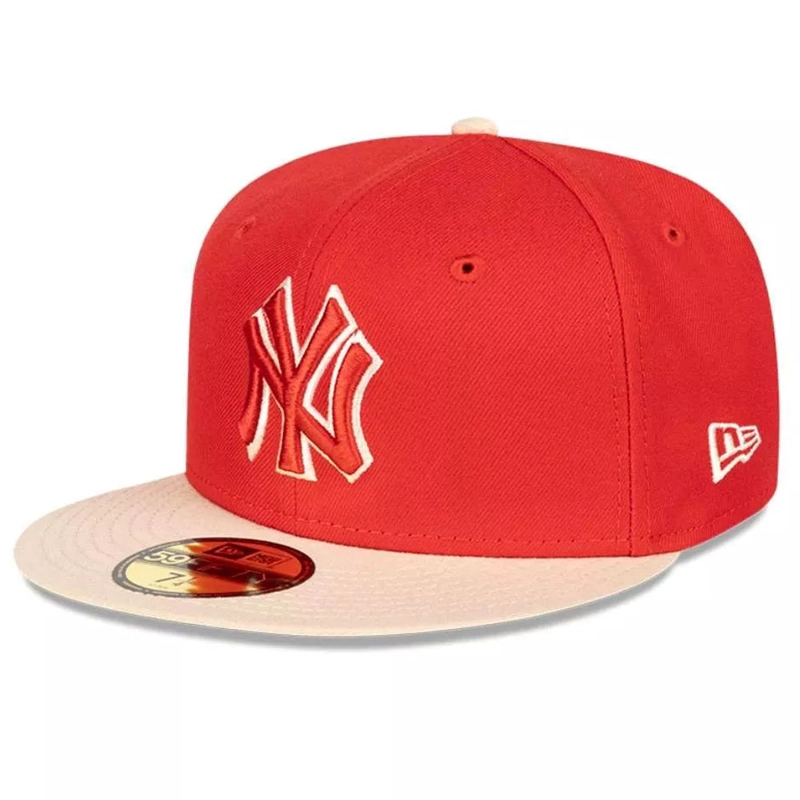 JOCKEY GORRA NEW ERA 59FIFTY YANKEES MLB SOUL XMAS ROJO - 2