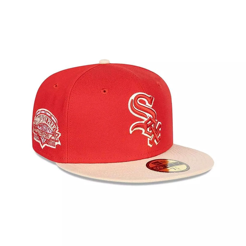 GORRA 59FIFTY CHICAGO WHITE SOX MLB SOUL XMAS RED NEW ERA - 1
