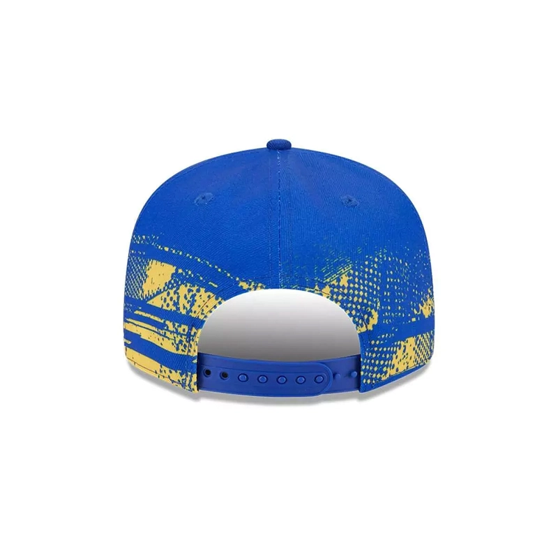 JOCKEY GORRA NEW ERA 9FIFTY GOLDEN STATE WARRIORS NBA TIP OFF BLUE - 3
