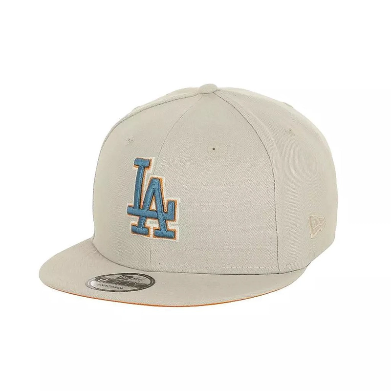 JOCKEY GORRA NEW ERA 9FIFTY LOS ANGELES DODGERS MLB STONE PEACH PACK BEIGE - 14354266 - 1