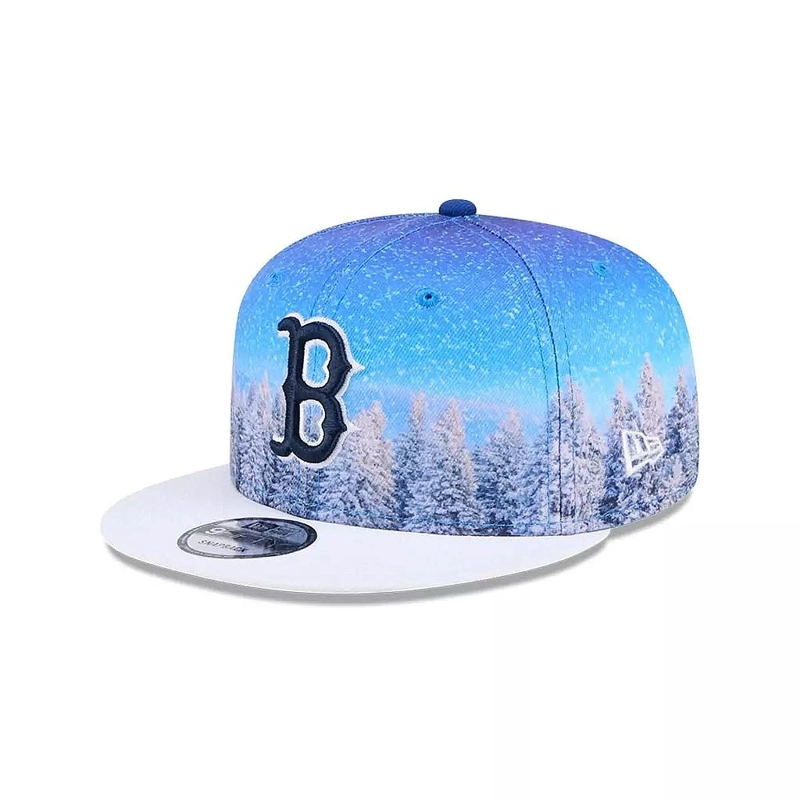 JOCKEY GORRA NEW ERA 9FIFTY MLB BOSTON RED SOX WINTER PHOTOREAL BLUE - 60645955