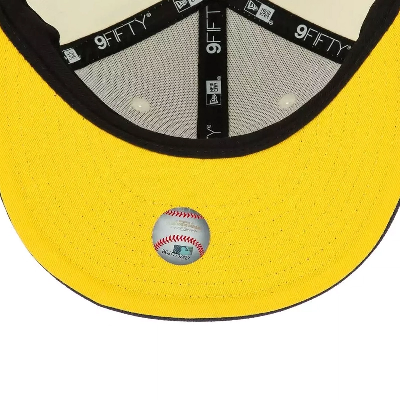JOCKEY GORRA NEW ERA 9FIFTY MILWAUKEE BREWERS MLB HISPANIC WHITE - 2