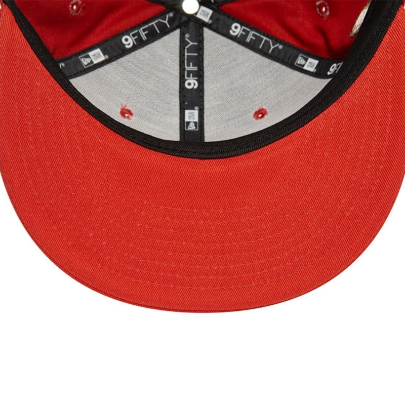 JOCKEY GORRA NEW ERA 9FIFTY CHICAGO BULLS NBA FLOWER ICON COPPER - 2