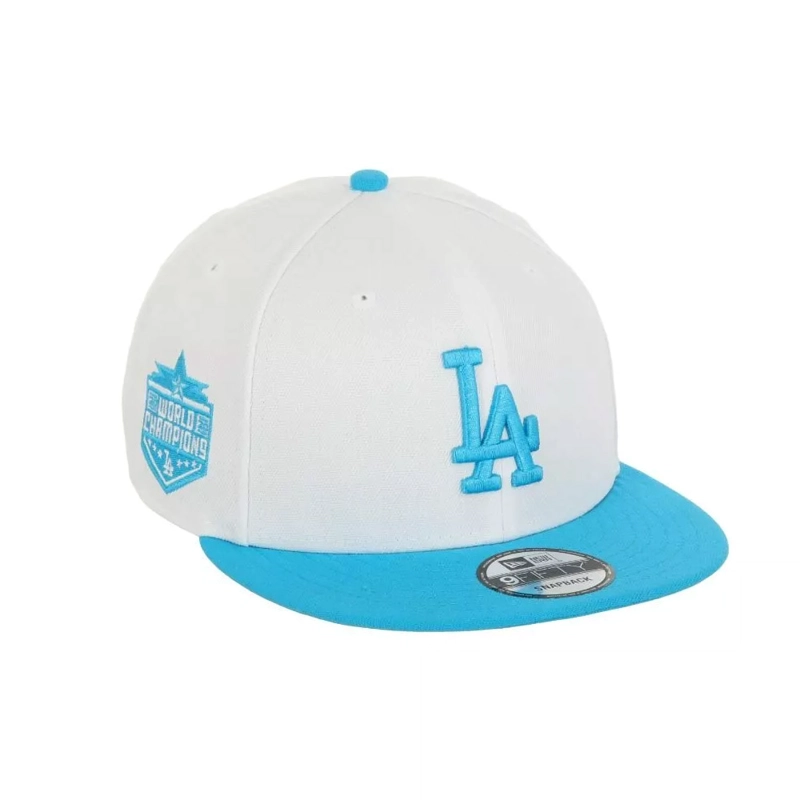 JOCKEY GORRA NEW ERA 9FIFTY LOS ANGELES DODGERS MLB PATCH COLOR PACK WHITE - 2