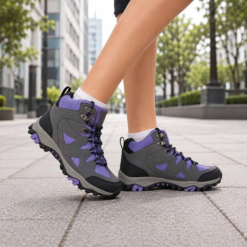 ZAPATILLA NIÑA OUTDOOR SPALDING ZNC1015 GRIS - 4