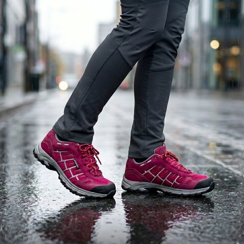 ZAPATILLA MUJER WATERPROOF OUTDOOR SPALDING ZFW4336 FUCSIA - 5