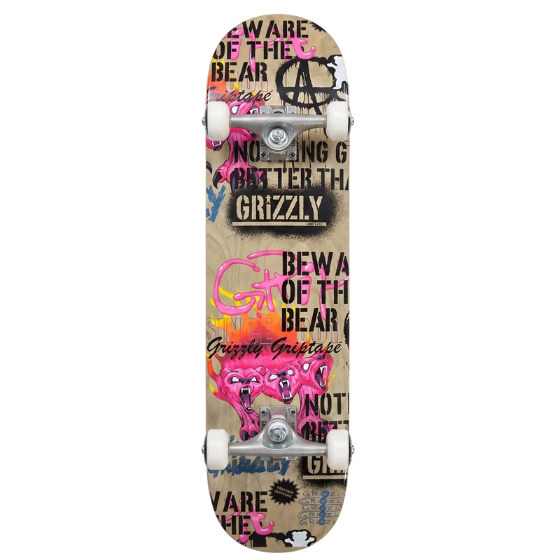 TABLA SKATE COMPLETA ANARCHY 8.125'' GRIZZLY GRIPTAPE - 3
