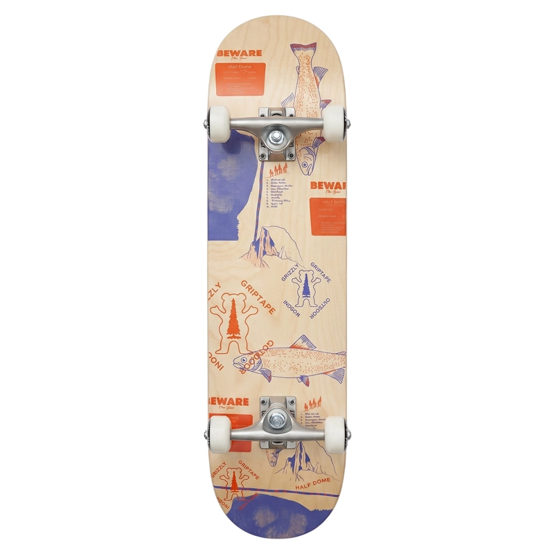 TABLA SKATE COMPLETA HALF DOME 8.125'' GRIZZLY GRIPTAPE - 3