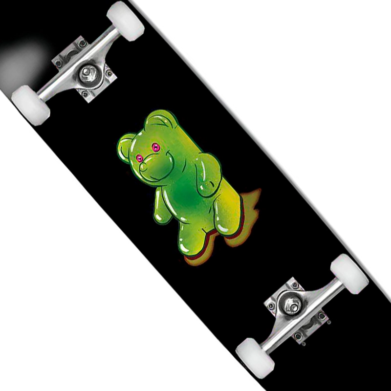 TABLA SKATE COMPLETA GUMMYBEAR 8.125'' GRIZZLY GRIPTAPE - 2