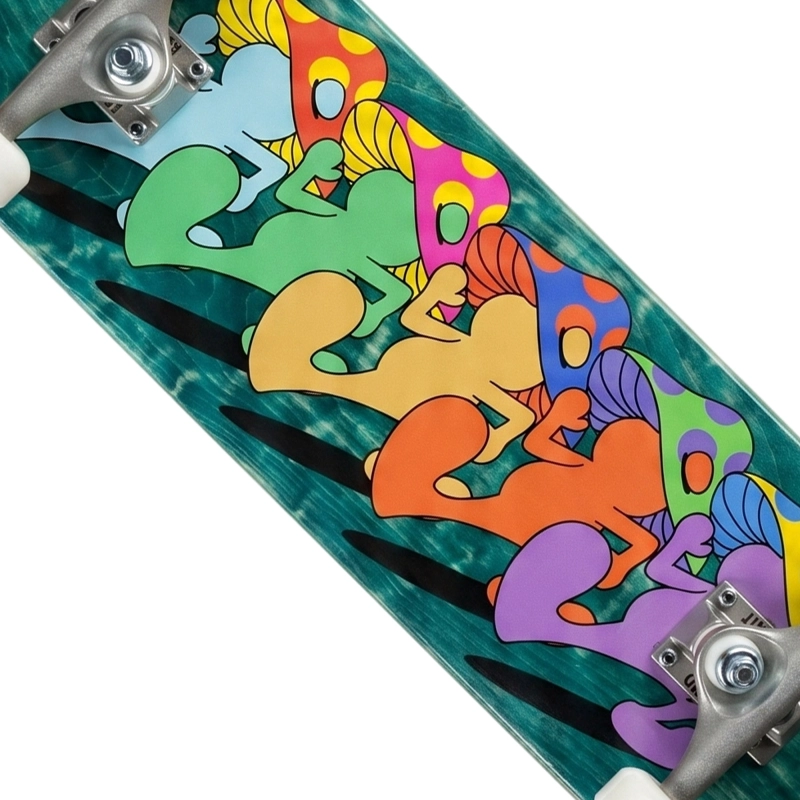 TABLA SKATE COMPLETA KICKINGBACK 8.0'' GRIZZLY GRIPTAPE - 2