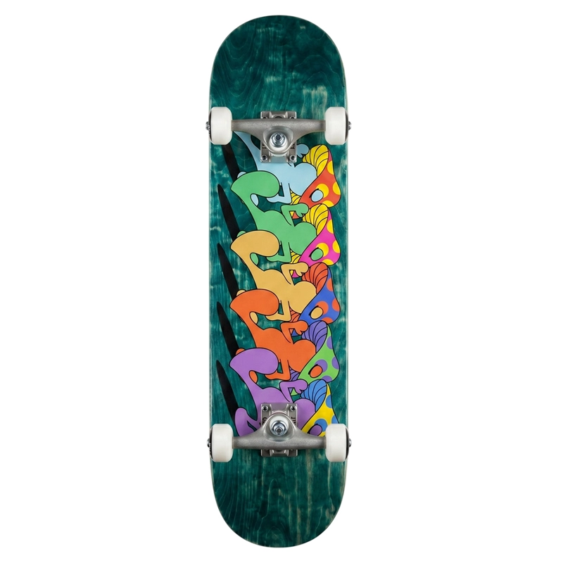 TABLA SKATE COMPLETA KICKINGBACK 8.125'' GRIZZLY GRIPTAPE - 3