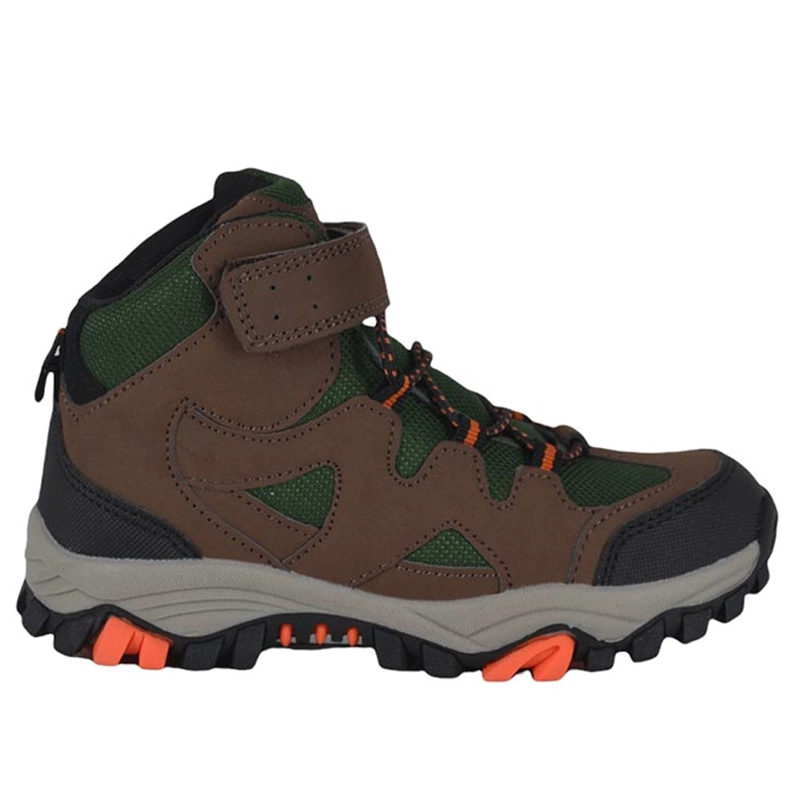 ZAPATILLAS NIÑO OUTDOOR SPALDING ZNC1018 CAFE  VERDE - 4