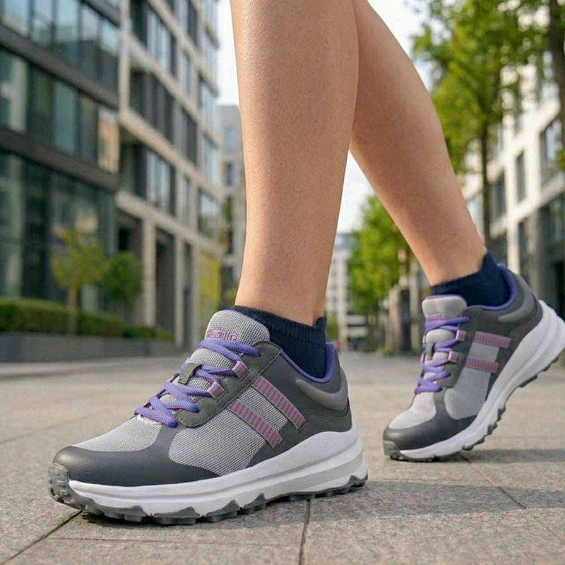 ZAPATILLAS OUTDOOR SPALDING MUJER TRAIL ZFT2006 GRIS - 5