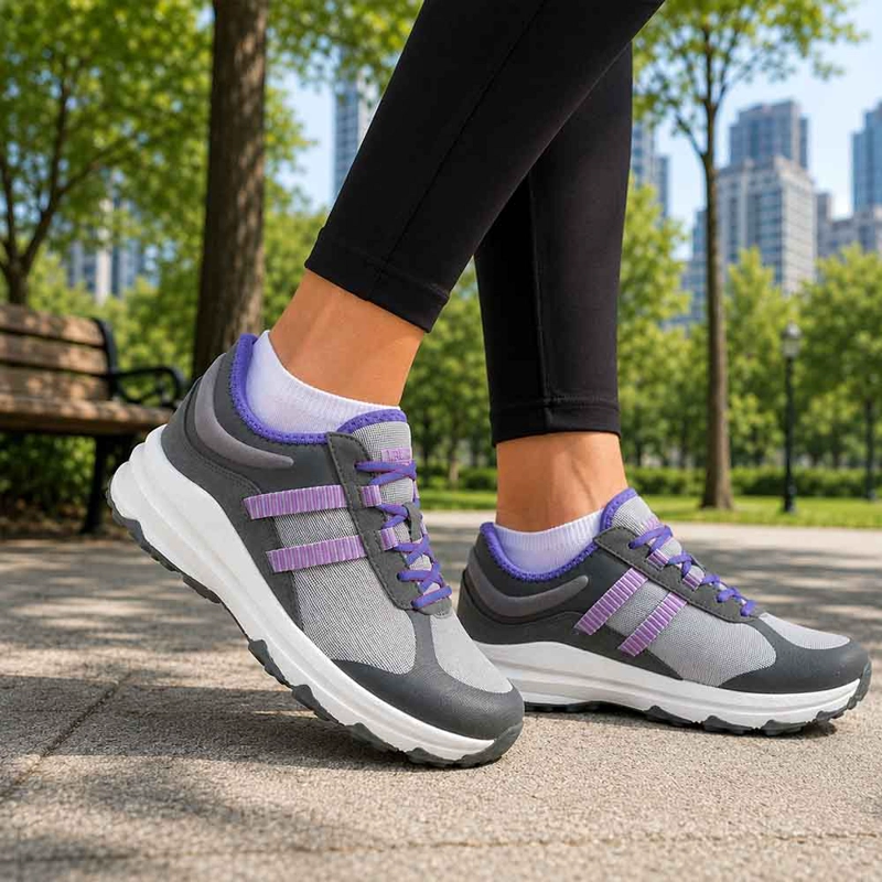ZAPATILLAS OUTDOOR SPALDING MUJER TRAIL ZFT2006 GRIS - 6
