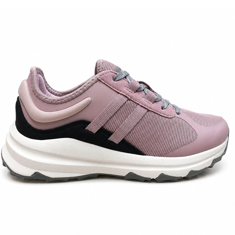 ZAPATILLAS OUTDOOR SPALDING MUJER TRAIL TREKKING ZFT2005 ROSA - 1