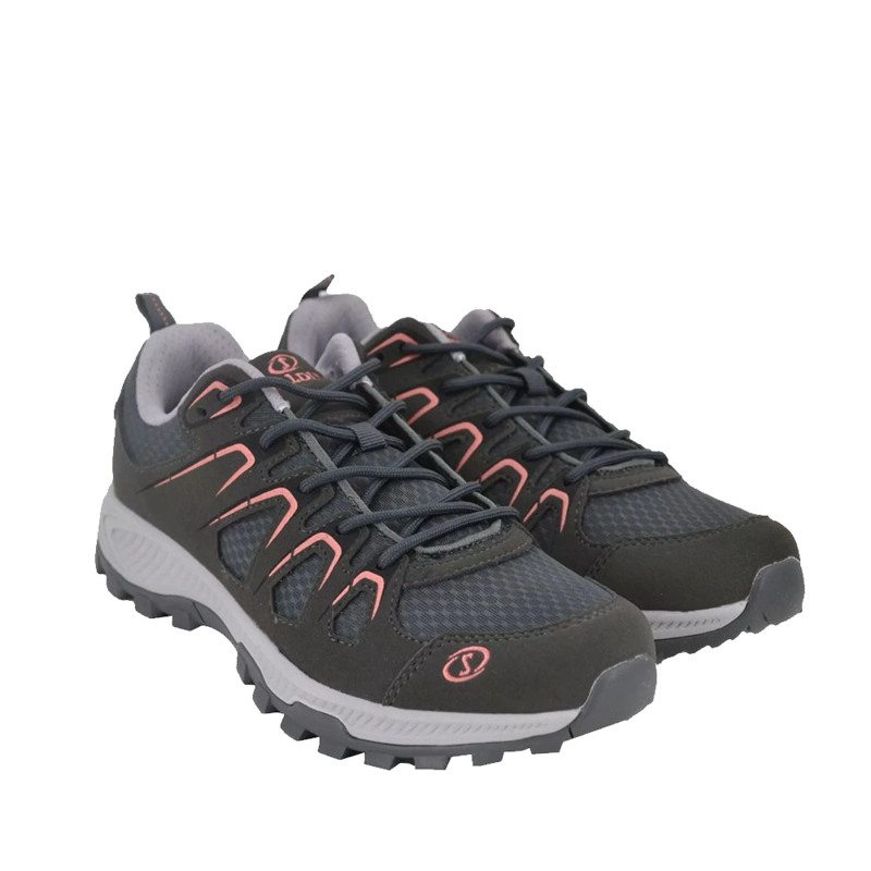 ZAPATILLA MUJER OUTDOOR SPALDING CAÑA BAJA ZFO3006 NEGRO ROSA - 3
