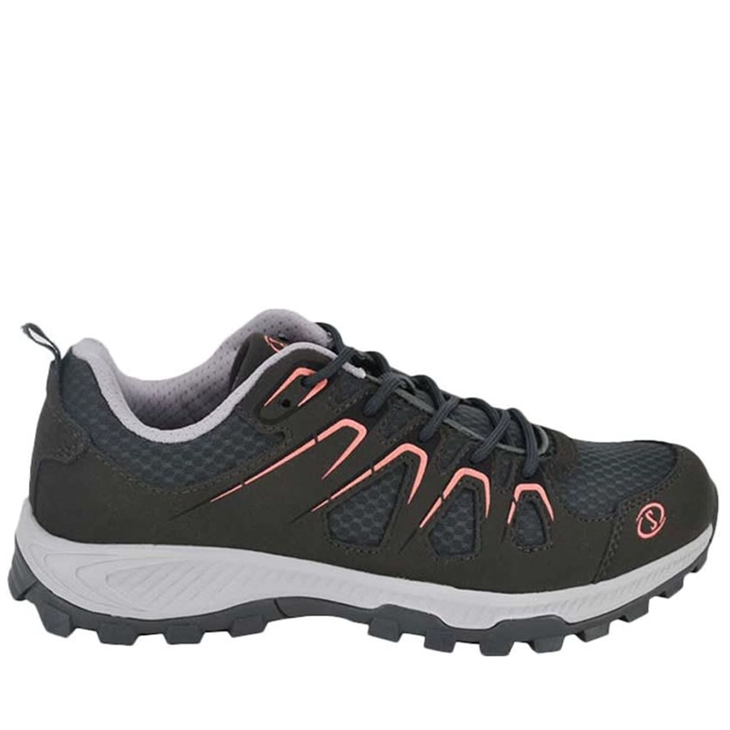 ZAPATILLA MUJER OUTDOOR SPALDING CAÑA BAJA ZFO3006 NEGRO ROSA - 4