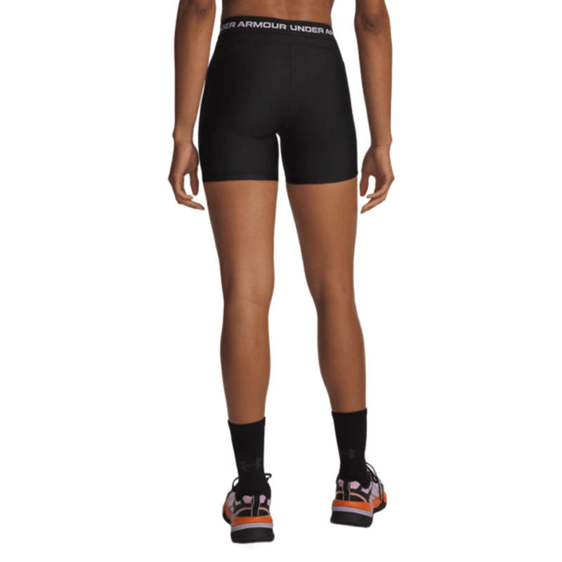 CALZA SHORT TRAINING HEATGEAR MUJER UNDER ARMOUR NEGRO - 2