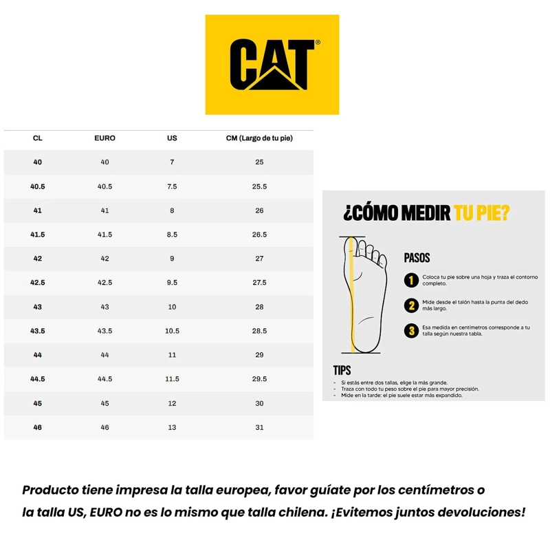 ZAPATILLA CAT HOMBRE PAUSE MID BLACK - 7