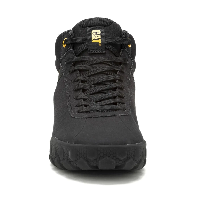 ZAPATILLA CAT HOMBRE HEX + MID CANVAS BLACK - 3