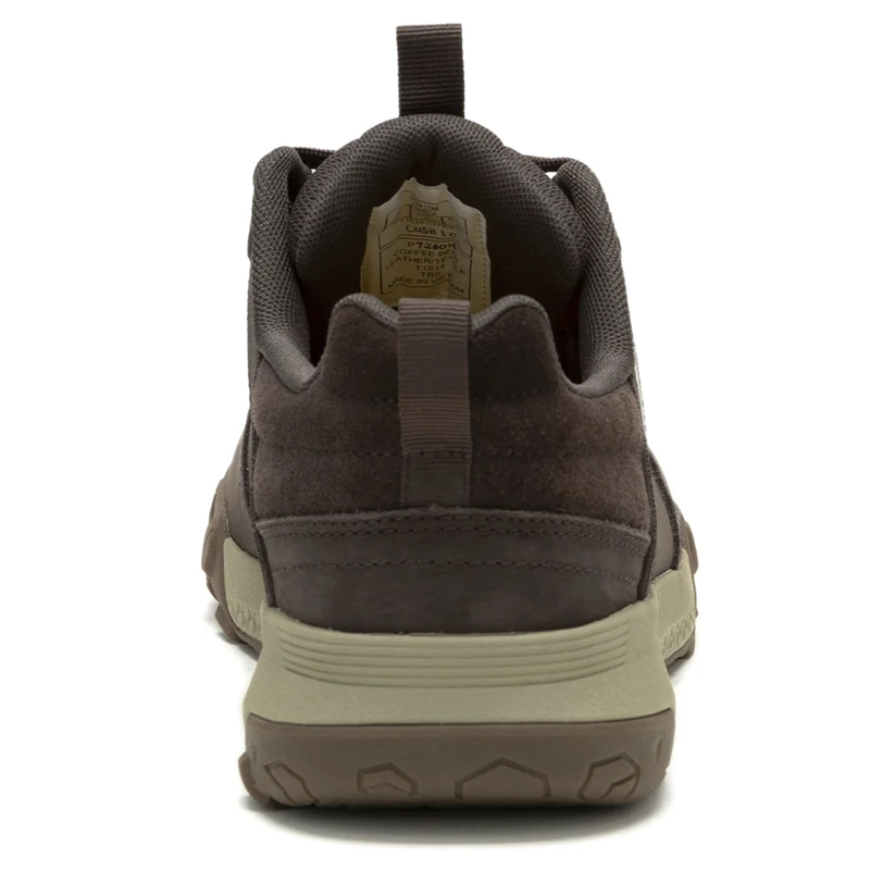 ZAPATILLA CUERO CAT HOMBRE HEX READY LO CAFE - 5