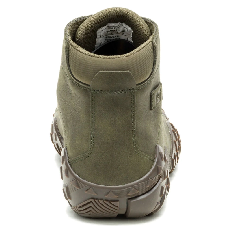 ZAPATILLA CAT HOMBRE GRIDLOCK HI CLEANSPORT NXT VERDE OLIVA - 4