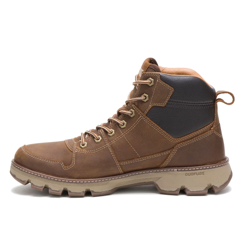 ZAPATILLA BOTIN HOMBRE CAT WATERPROOF MERIDIAN BROWN SUGAR - 2