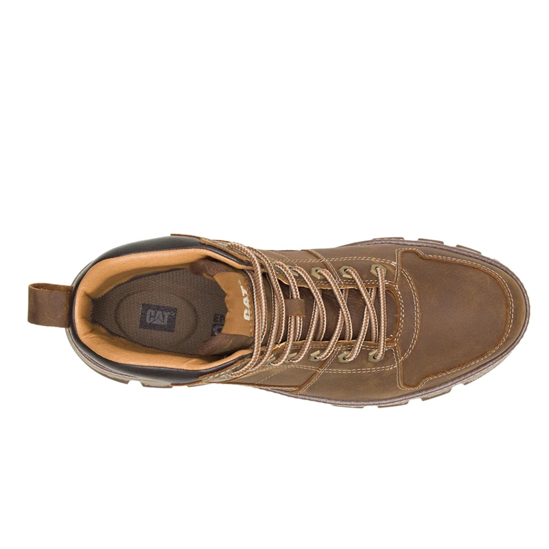 ZAPATILLA BOTIN HOMBRE CAT WATERPROOF MERIDIAN BROWN SUGAR - 3