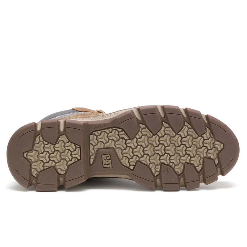 ZAPATILLA BOTIN HOMBRE CAT WATERPROOF MERIDIAN BROWN SUGAR - 4