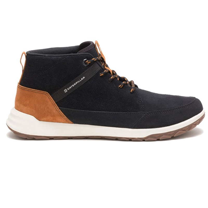 ZAPATILLA BOTIN CAT HOMBRE QUEST MID AZUL - 1