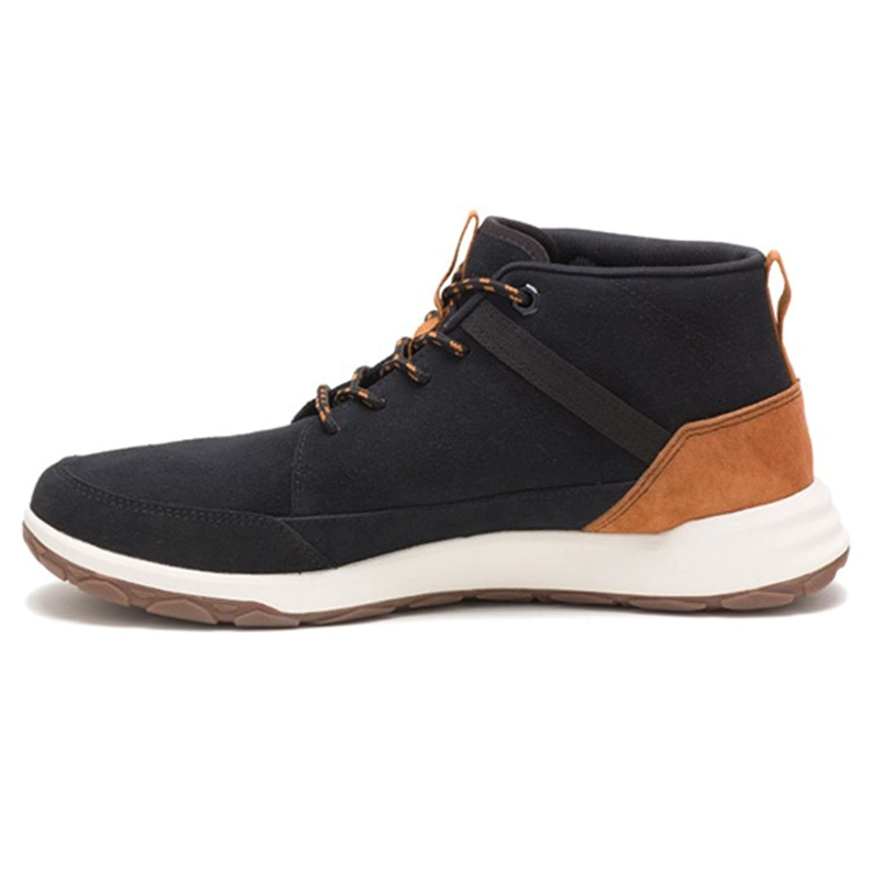 ZAPATILLA BOTIN CAT HOMBRE QUEST MID AZUL - 2